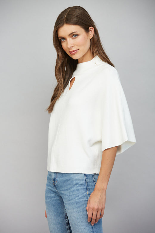 Keyhole Bell Sleeve Sweater