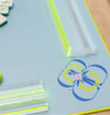 Lucite Mahjong Rack & Interchangeable Pusher Set