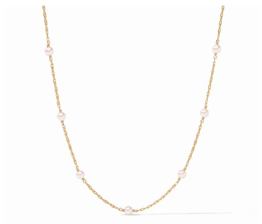 Julie Vos, The Pink Delicate Station Necklace