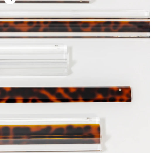 Lucite Mahjong Rack & Interchangeable Pusher Set