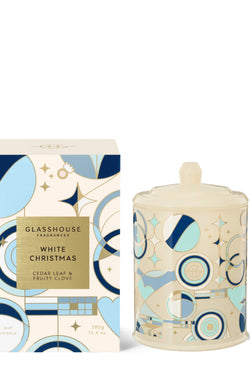 Glasshouse White Christmas Candle