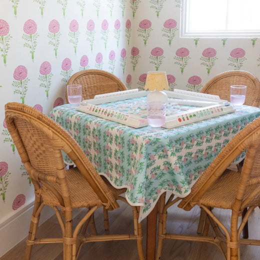 Scalloped Square Table Topper