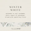 Winter White Pinecone Votive