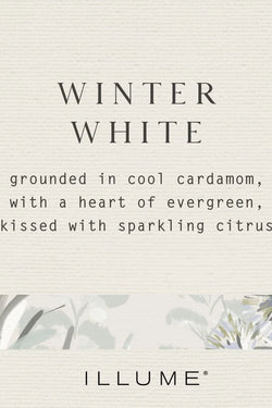 Winter White Pinecone Votive