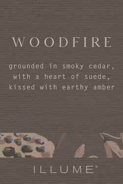 Woodfire Pinecone Candle