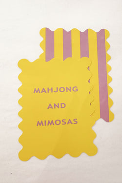 Palm Springs Mahjong Shufflers Set of 2