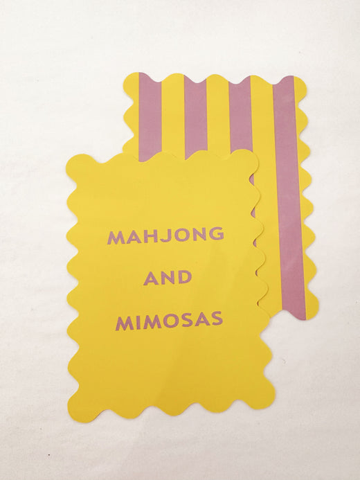 Palm Springs Mahjong Shufflers Set of 2