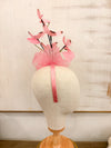 Eden Fascinator with Vintage Flowers