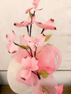 Eden Fascinator with Vintage Flowers