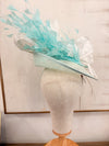 Emily Fascinator with Vintage Flowers
