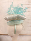 Emily Fascinator with Vintage Flowers