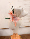 Carlie Fascinator with Vintage Flowers