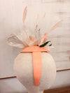 Carlie Fascinator with Vintage Flowers