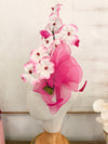 Cheri Fascinator with Vintage Flowers