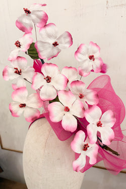 Cheri Fascinator with Vintage Flowers