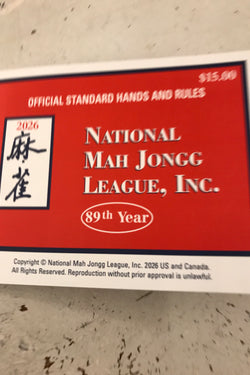 2026 Mahjong Card