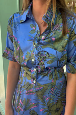 Jungle Button Down Top