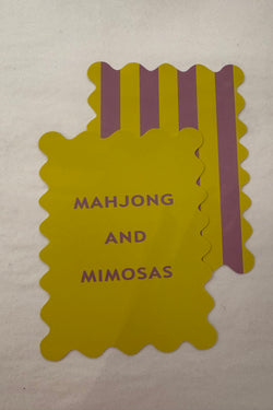 Palm Springs Mahjong Shufflers Set of 2