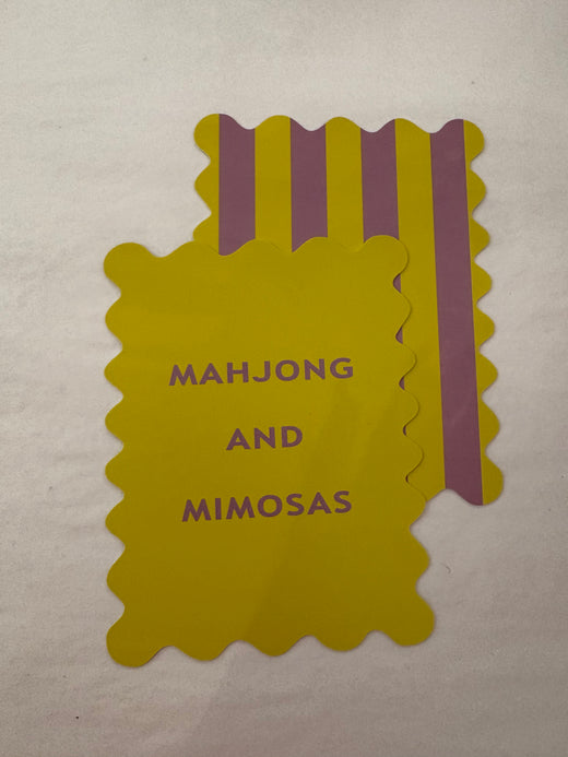 Palm Springs Mahjong Shufflers Set of 2