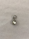 Rhinestone Teardrop Charm
