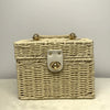 Lunch Box Straw Bag
