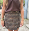 Plaid Mini Skirt