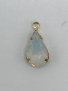 Charm Bar - Teardrop Gemstone