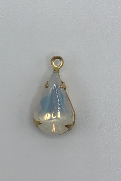 Charm Bar - Teardrop Gemstone