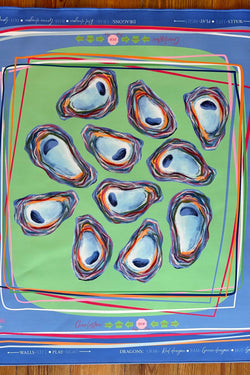Oyster Confetti Mat by Mahjong Moxie