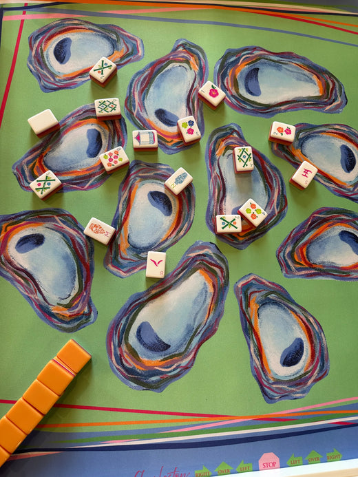 Oyster Confetti Mat by Mahjong Moxie