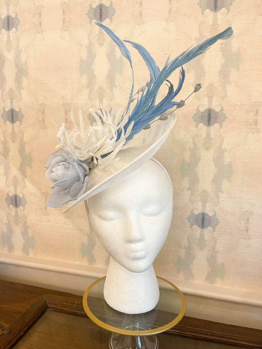 For The Love Of Blue Fascinator