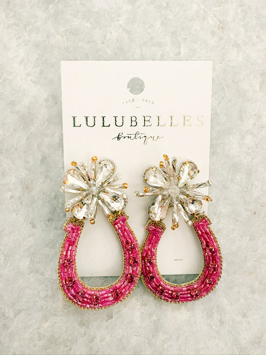 Derby Horseshoe Earrings