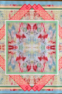Greek Villa Mat by Mahjong Moxie