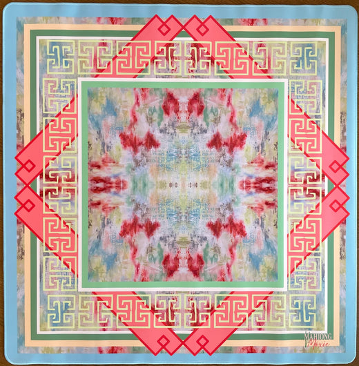 Greek Villa Mat by Mahjong Moxie