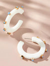 City Girl Jewel Hoop