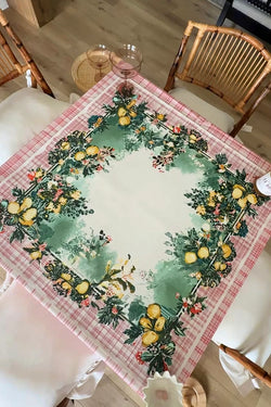Lena Prefers Lemon In Her Water Mahjong Mat
