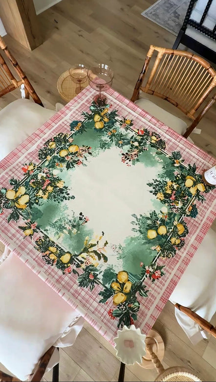 Lena Prefers Lemon In Her Water Mahjong Mat