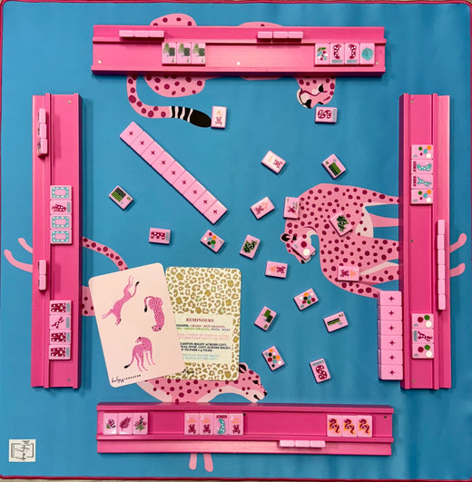 Springtime Safari - Petal Pink by Bespoke Mahjong