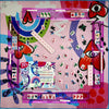 Lucky Charms Mahjong Tiles by Bespoke - Marshmallow Pink