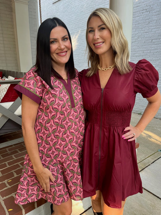 Hibiscus Ruffle Dress