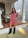 Hibiscus Ruffle Dress