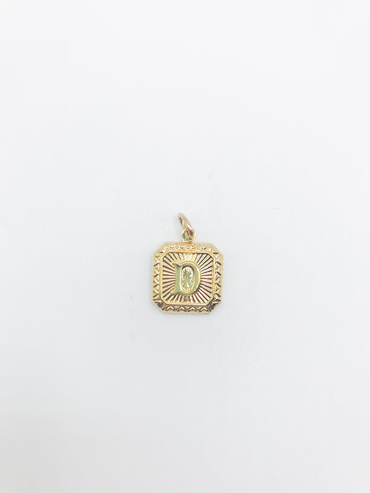 Initial Charm - Square Letter