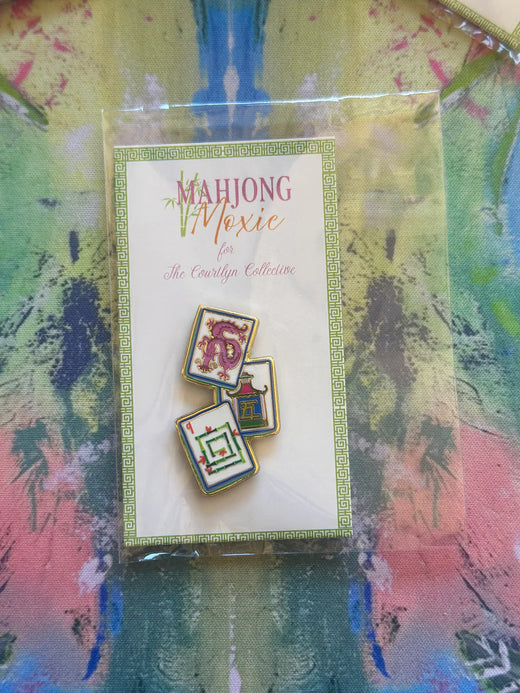 Triple Mahjong Tile Needle Minder