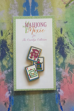 Triple Mahjong Tile Needle Minder