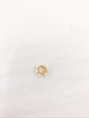 Gold Pearl Ring Charm
