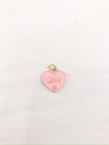 Pink Heart Charm