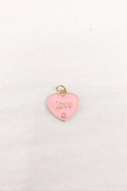 Pink Heart Charm