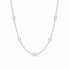 Julie Vos, Laguna Delicate Station Necklace - Silver