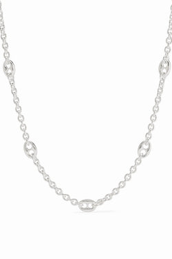 Julie Vos, Laguna Delicate Station Necklace - Silver