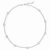 Julie Vos, Laguna Delicate Station Necklace - Silver